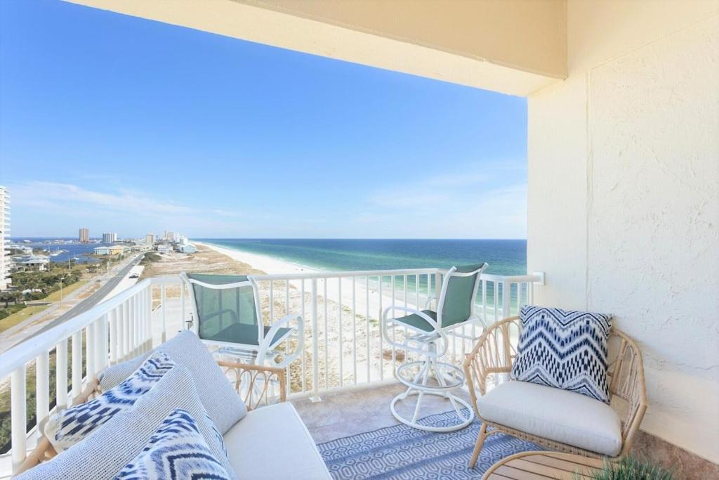 Ocean Front Penthouse Suite Panoramic Views Of Gulf,Pensacola Beach,Pier, & Bay Exteriör bild