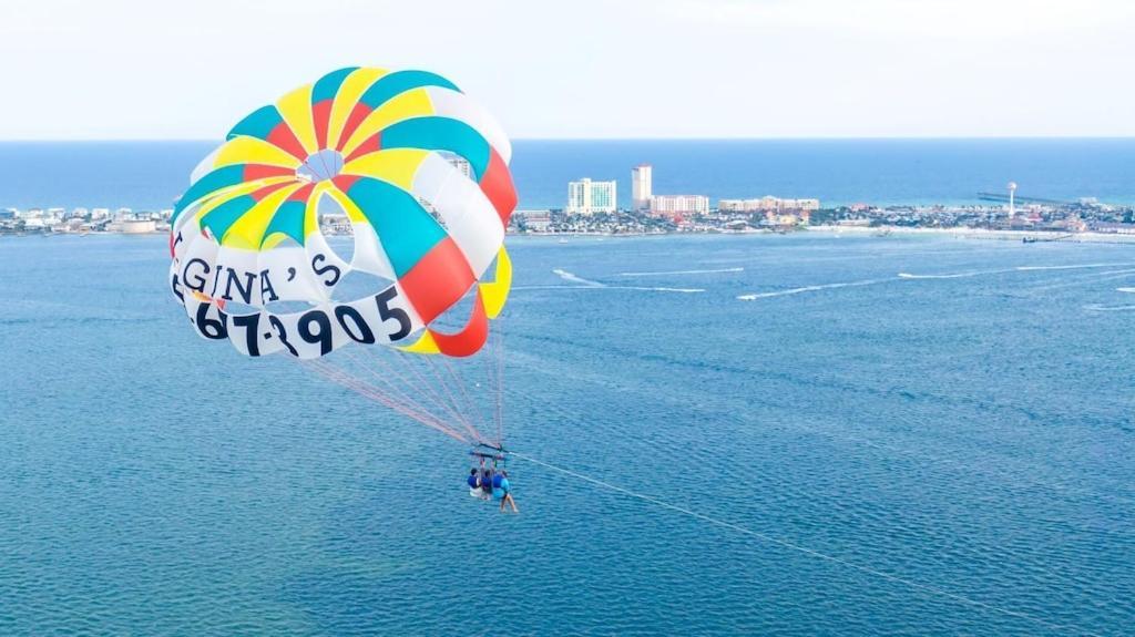 Ocean Front Penthouse Suite Panoramic Views Of Gulf,Pensacola Beach,Pier, & Bay Exteriör bild