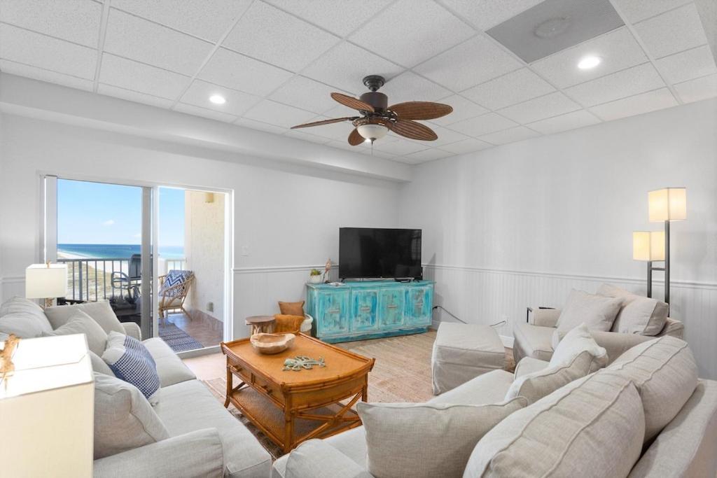 Ocean Front Penthouse Suite Panoramic Views Of Gulf,Pensacola Beach,Pier, & Bay Exteriör bild
