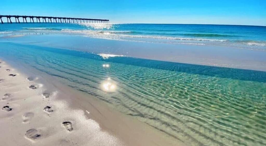 Ocean Front Penthouse Suite Panoramic Views Of Gulf,Pensacola Beach,Pier, & Bay Exteriör bild